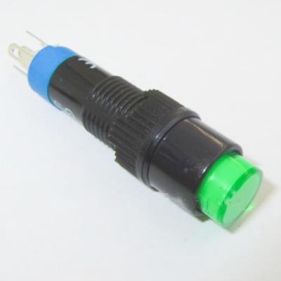 China ELEWIND Plastic 8mm Illuminated Momentary Push Button Switch (PB81Y-11/G/12V) for sale