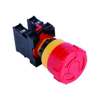 China 22mm 1NO1NC Emergency Stop Push Button Switch Or NC Type (PB226-11TSA) PB226-11TSA for sale