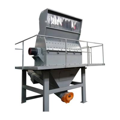 China Dust Free Single Shaft Hammer Blade Sawdust Wood Crushing Machine for sale