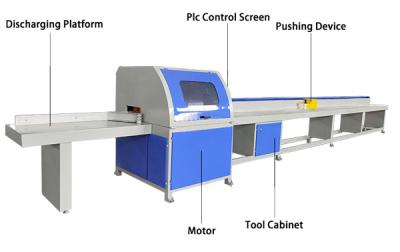 China CNC American Wooden Stringers Pallet Boards Cutting Saw Machine for sale