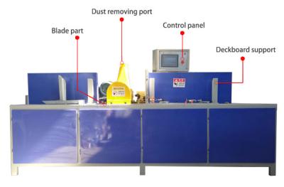 China Timber Processing American Wood Pallet Chamfering Machine for sale