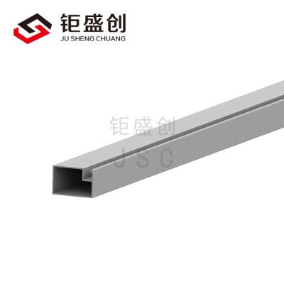 China Hotel Window Accessories White Color Framing Blind Curtain Pole Automatic Track for sale