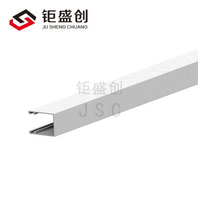 China Cheap Price Foshan Supplier Series Framing Roman Blind Curtain Track Powder Coating for sale