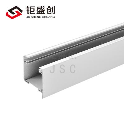 China Cheap Factory Price Framing Accessories Side Installation Aluminum Track For Vertical Blinds for sale