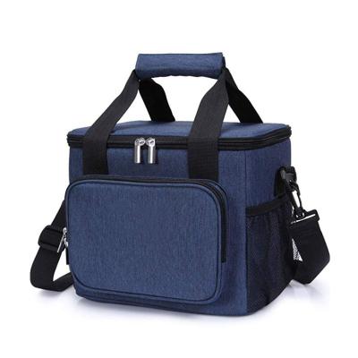 China Custom Large Capacity 600D Outdoor Waterproof Picnic Insulated Lunch Cooler Bag for sale