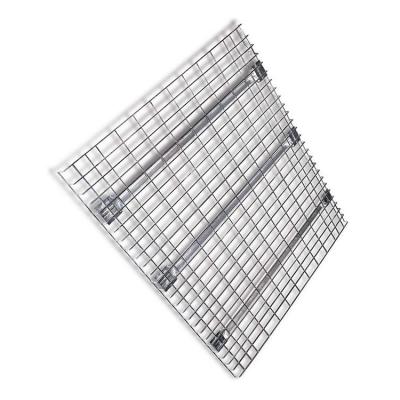 China Corrosion Protection Industry Warehouse Storage Steel Pallet Welded Durable Steel Metal Step Beam U Channel Wire Mesh Platform for sale