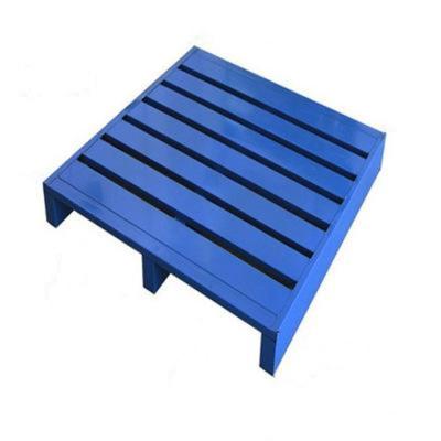 China Mobile Steel Pallet Metal Industry Pallet Storage Forklift Steel Pallet For Warehouse for sale