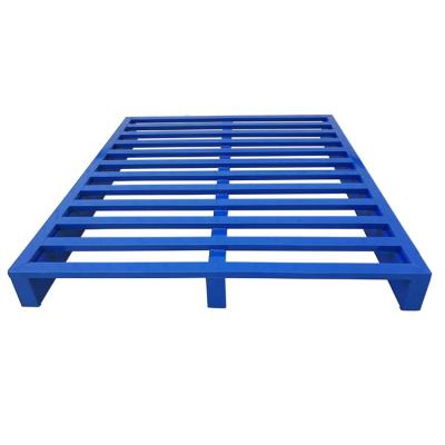 China Cold Room Metal Storage Pallet Moving Pallet Metal Steel Industry Cold Room Steel Pallet For Warehouse for sale