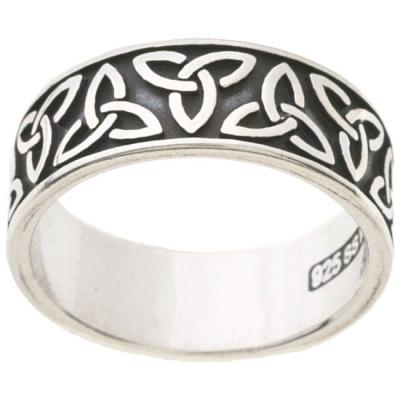 China Unique Fashion Design Sterling Silver Antique Celtic Knot Ring for sale