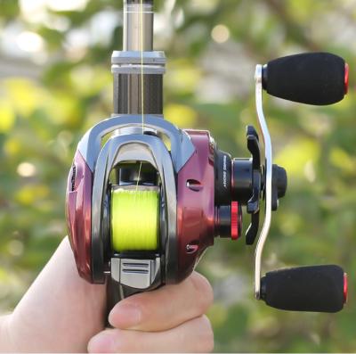 China Aluminum Alloy Bearings Waterproof Left/Right Baitcasting Fishing Reel High Speed ​​Fishing Reel With Magnetic Brake System for sale