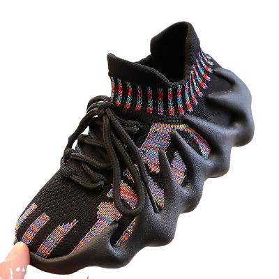 China Wholesale Fashion 2022 New Trend Yeezy Toddler Kids Walking Soft Breathable Casual Sneakers Kids Foam Runner Yeezy 450 Shoes for sale