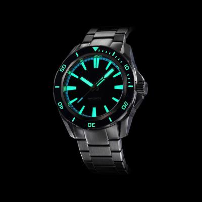 China New OEM Custom Designed Customizable Automatic Date Sapphire Automatic Men Diving Watch for sale