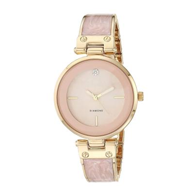 China Luxury Ladies Wristwatches Stainless Steel Crystal Women Dress Watch Fashion Rose Gold Quartz Watches Female Water Resistant for sale