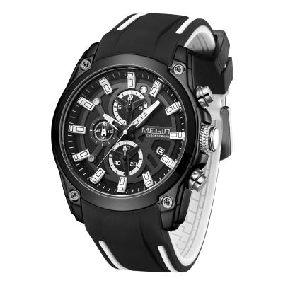 China Hot Selling Chronograph Megir 2144 Quality Sport Watches Fashion Mens Luxury Watch for sale