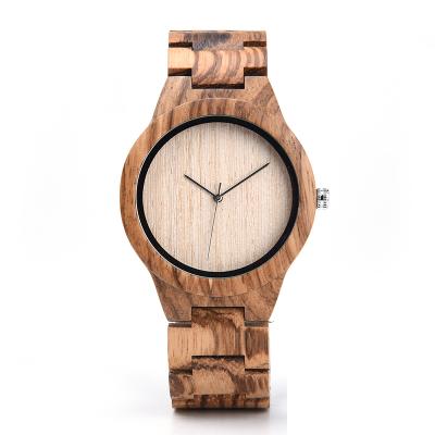 China Water Resistant Amazon Support Custom Japan Movt Handmade Quartz Wooden Hand Watches Wooden Watches for sale