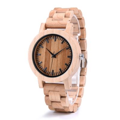 China Cheap Water Resistant Watch Man Private Label OEM Wood Watch Customized Logo Quartz Wrist Wooden Watches for sale