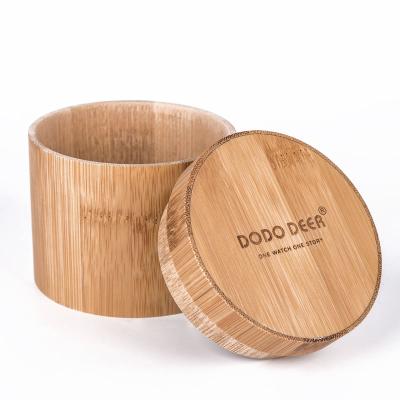 China Hot Selling Natural Bamboo Watch Storage Bamboo Box For Women Wooden Men Watch Box Bamboo for sale