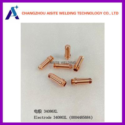 China 0004485684 Electrode Brazing Esab Plasma Consumables For PT-19XL for sale