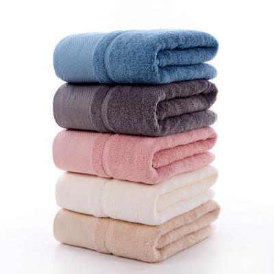 China Factory Long-staple Cotton Hypoallergenic 3 Piece Bathroom Customized Towels Set for sale