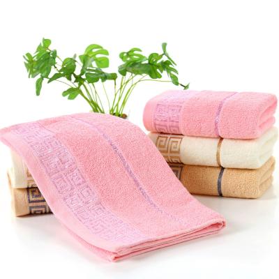 China OEM Cotton Hypoallergenic Soft Absorbent Custom Color 100% Adult Bath Towel Set for sale