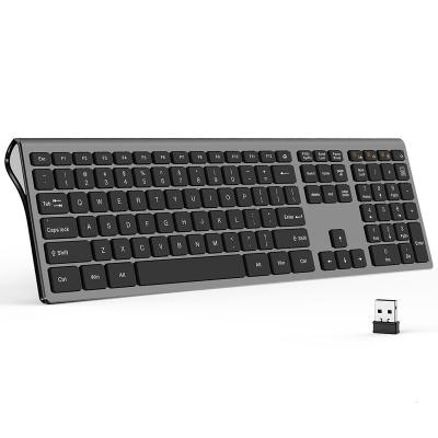 China SeenDa USB 2.4Ghz Wireless Keyboard Wireless Desktop Using Normal 109 Key Keyboard for Laptop PC for sale