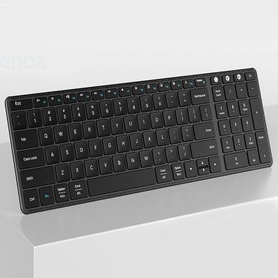 China Seenda 2.4G USB Rechargeable Wireless Keyboards For Office Home Business Travel BT 4.0 Radio Computer Keyboard for sale