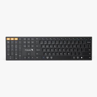 China Normal PC Wireless Keyboard ProtoArc USB Keyboard For Left Handed Computer BT Wireless Keyboard for sale