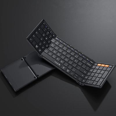 China ProtoArc Wireless Folding Portable Keyboard with Keypad Travel Key Board for Windows Android Tablet BT Foldable Wireless Keyboard for sale