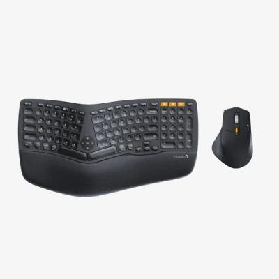 China For Laptop ProtoArc BT Keyboard and Mouse Split Key Combo Board Wireless Ergonomic Keyboard and Mouse for sale