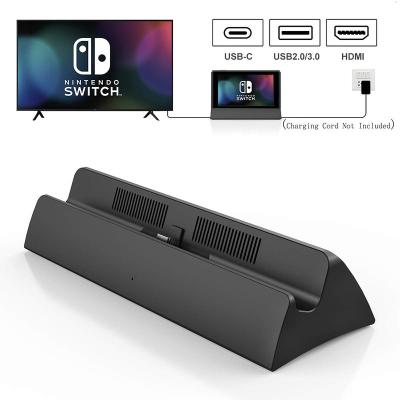 China Switch Dock Station for Nintendo Switch Host Playstand USB 3.0 2.0 Charger Support Type C to TV 4K Video Converter for sale