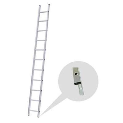 China Folding Ladders Aluminum Industrial Single Straight Step Multifunctional Ladder for sale