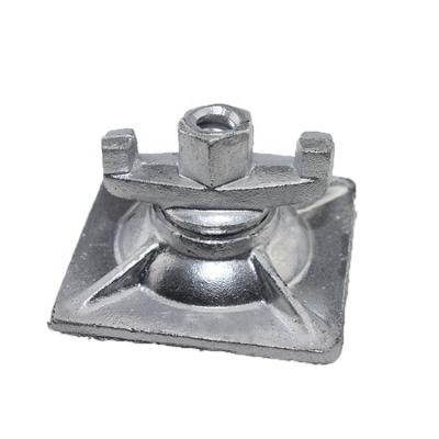 China Hotel hardware hotel doka formwork tie rod wing nut anchor construction wing nut with plate for sale