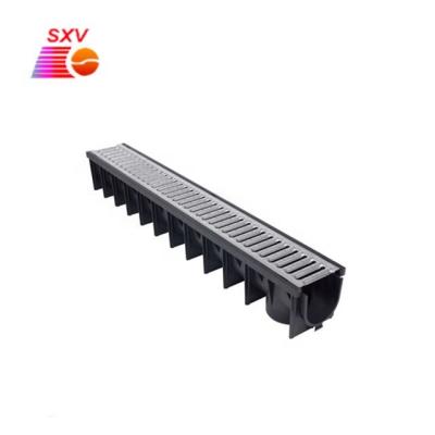 China Industrial Durable Corrosion Resin Outdoor Concrete Drainage Ditch Grate for sale