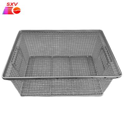 China Sustainable Custom Make Heat Resistant Stainless Steel Heat Treatment Baskets for sale