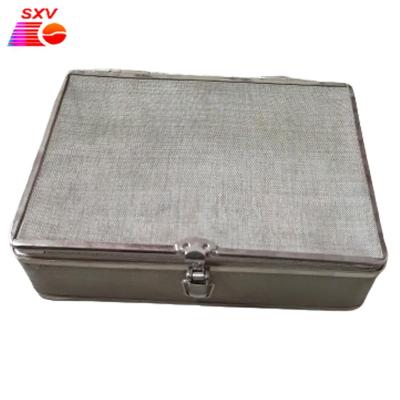 China Durable Corrosion Resistance Wire Mesh Storage Basket Ultrasonic Cleaning Basket for sale