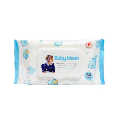 China W Fold /Z Fold Disposable Baby Water Wet Cleaning Wipes 99.9 Pure Extra Soft Baby Wipes for sale