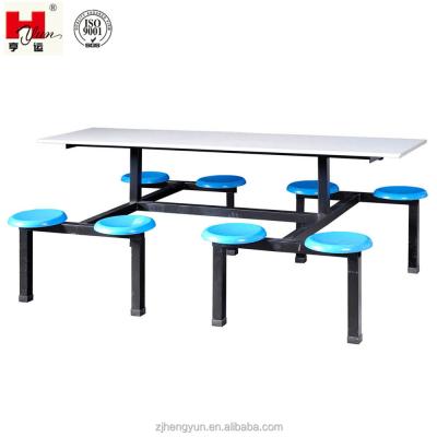 China DINING TABLE 8 Seat Low Dining Tables Steel School Dining Table for sale