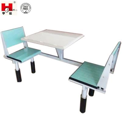 China Factory Canteen School / Company Canteen Finishing 2 Seat Dining Table for sale