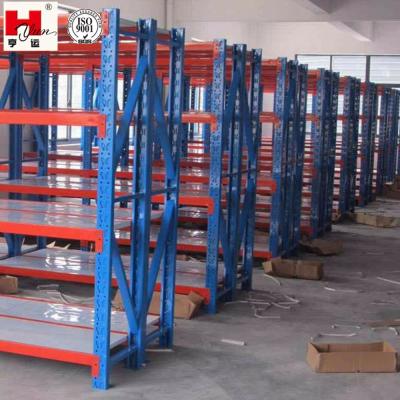 China Industrial Pallet Rack Warehouse Rack Three-color Medium Duty Pallet Rack Shelf for sale