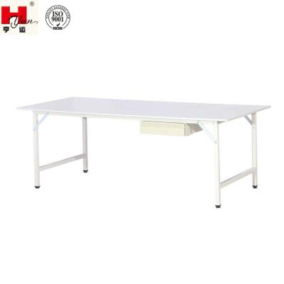 China Garment Factory High Quality Industrial Garment With Drawer Checking And Packing Table for sale