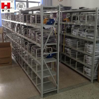 China 0.6 Cold Rolled Light Duty Plate Steel Plate Warehouse Storage Liner Racks for sale