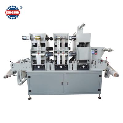 China Factory MYG-320-2 Roll To Roll Self Adhesive Hologram Hot Foil Label Stamping Machine for sale