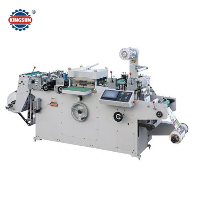 China WQM-320G Factory Series Automatic Flat Layer Label Die Cutting Machine for sale