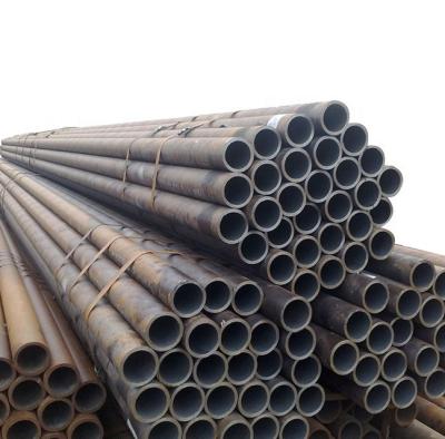 China Structure Pipe MS ERW Carbon Steel Pipe ERW Welded Steel Pipe / Tube Black Black ASTM A53 / A106 GR.B for sale