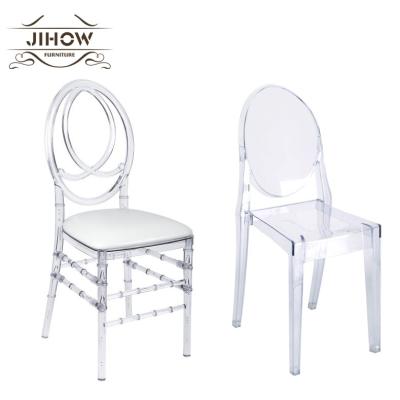 China Direct wholesale popular cheap simple luxury classic injection-moled with 2020 acrylic dining chair UV stabilized PP or PC factory porcelain for sale