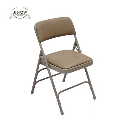 China Wholesale School Chair Vinyl School Chair Upholstered Cheap Used Folding Chairs for sale