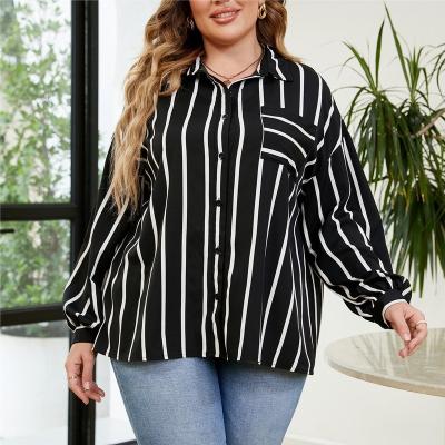 China 2022 Vintage Clothing Breathable Long Sleeve Shirt Western Button Up Checked Plaid Shirt Casual Outfits Plus Size Women Clothing for sale