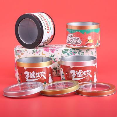 China Round cookie success food 100mlfor candles tea painttin empty cans for cake for sale