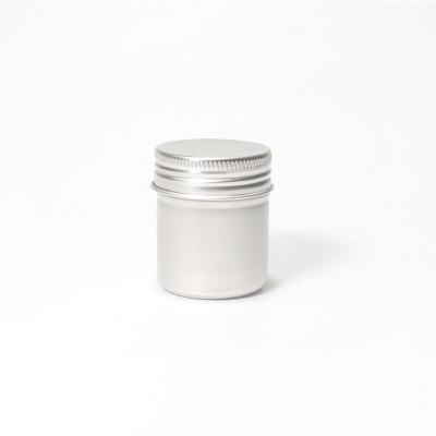 China 60ml 40*50mm Gold Wedding Favor Cosmetic Round Product Packaging Gift Container Aluminum Medicine Box for sale