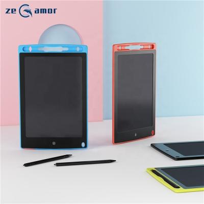 China Notepads Kids Drawing LCD Writing Tablet Writing Accessories Black Green Orange OEM Customized Battery Style Note Button School Office for sale